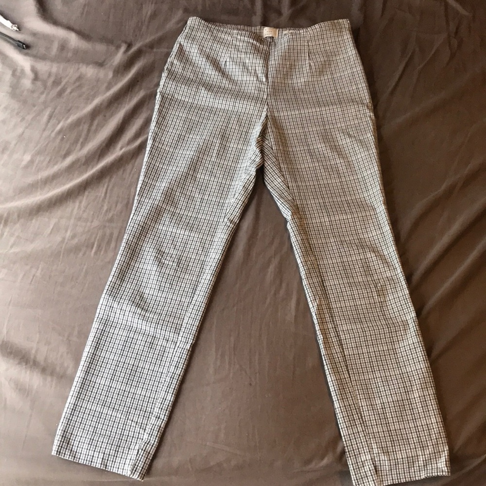 Plaid dress pants